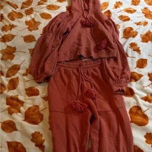 Ulla Johnson Salmon Sweat Set